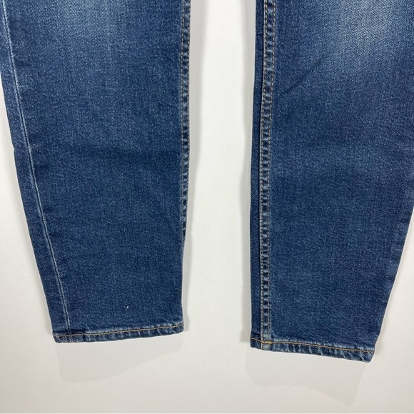 RE/DONE High Rise Ankle Crop Jeans - Picture 3 of 14